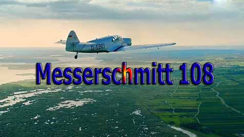 Трансальпийские перелёты на исторических самолётах: Messerschmitt 108/ Transalpine flights on the historic planes (2015)